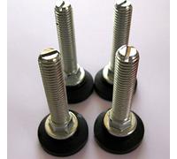 4X Adjustable Levelling feet Foot M10x45mm Kitchen Desk Table Sink prep Bench