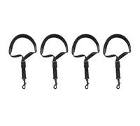 4X Adjustable Padded Saxophone Sax Neck Strap with Snap Hook Black and Coffee Saxophone Parts and Accessories