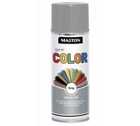 4X AEROSOL SPRAY CAN Maston Spray Paint Color Grey Gloss 400ml