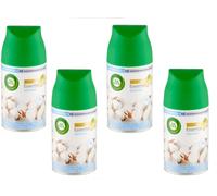 4X Air Wick Automatic Air Freshener Freshmatic Spray Refills, Soft Cotton
