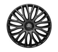 4x Alcar Wheel Trims 16 Inch Hub Caps Covers "Milano" dark for QALWCMI16GR