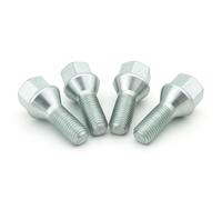 4x Alloy Steel Wheel Bolt Nut for Vauxhall Opel Agila Adam Astra F G H Combo Corsa A B C D E Kadette Omega Tigra Meriva A B Vectra A B C Zafira A B Suzuki Splash Swift Vitara 51732885 13102525