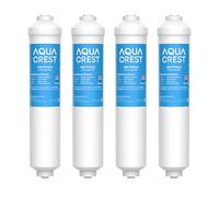 4X AQUA CREST DA29-10105J Fridge Water Filter, Compatible with Samsung Aqua-Pure Plus (ONLY EXTERNAL) DA29-10105J DA99-02131B HAFEX/EXP DA2010CB 5231JA2010B Wpro USC100/1 WSF-100 (4)