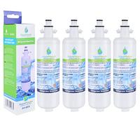 4X AquaHouse AH-BEK Fridge Water Filter for Beko 4874960100, Howdens HJA6110, Lamona LAM6100, Blomberg KFD9952PXDUK, Grundig GSN9440XA, Stoves Compatible