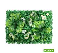 4X Artificial Greenery Hedge Grass Mat Decor Panel