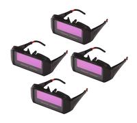 4X Automatic Photoelectric Welding Glasses Solar Powered Auto Darkening Welding Mask Helmet Eye Goggle Welding Glass
