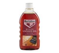 4X Bartoline Boiled Linseed Oil Refined Wood Garden Surface Treatment 500Ml