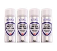 4X Bartoline Frosted Glass Spray Semi-Transparent All Purpose 400Ml