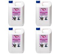 4X Bartoline Methylated Spirit Fuel Burner Camping Stove Stain Glass Remover 5L