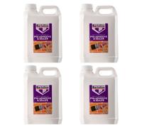 4X Bartoline Pva Adhesive & Sealer Multi-Purpose Glue Bond Agent Fast Drying 5L