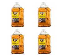 4X Bartoline Raw Linseed Oil Natural Wood Nourishing Protector Paint Varnish 2L