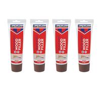 4X Bartoline Ready Mix Wood Filler Brown Flexible Adhesion Door Repair 330G