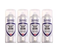 4X Bartoline Rust Guard Fast Action Spray Anti-Corrosion Metal Treatment 400Ml