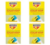 4X Bartoline Sugar Soap Powder Paint Cleaner Grease Dirt Remover 1.5Kg