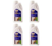 4X Bartoline Tx10 Paint Varnish Stripper Non-Caustic Extra Strong Wood Metal 1L