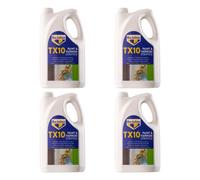 4X Bartoline Tx10 Paint Varnish Stripper Non-Caustic Extra Strong Wood Metal 5L