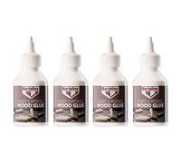 4X Bartoline Wood Glue Water Resistant Resin Based Drying Pva Adhesive 125Ml