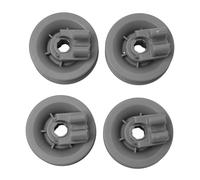 4x Basket Roll For Dishwasher Top Basket 31 Mm*14 Mm Compatible With Bosch Compatible With Siemens 611666