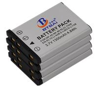 4x Battery for praktica luxmedia 12-z4 12-z4ts 12-z5 14-04 14-z4 14-z4 petrol 14-z4ts 14-z5 16-z51