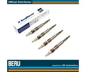 4X BERU 1.9 TDI OE Ignition Heater Glow Plugs GE100 - VW Audi Seat Skoda