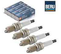 4X BERU BERUPT2 Spark Plugs For Opel Astra Corsa Insignia Vectra Peugeot Boxer