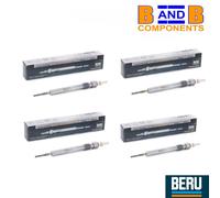 4X BERU BORGWARNER GE133 GLOW PLUG 4.4V AFTERGLOW M10x1 130MM 03L963319 A5053