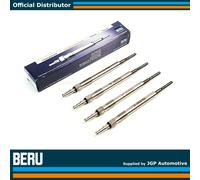 4X BERU OE Ignition Heater Glow Plugs GE101 - 2.0 TDI BKD AZV BLB - VW Audi