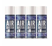 4X BH Air Duster Aerosol Spray 200ml Each, Pack of 4 | Compressed Air Cleaner for Keyboards, PCs, Laptops & Electronics | Dust & Debris Remover