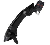 4X Black Outer Outside Exterior Comfort Access Door Handle Set for BMW 5 6 7 Series F07 F10 F11 F06 F12 F13 F01 F02 Body Fittings(Rear Left Side)