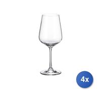 4X Bohemia Pack Of 6 Reserve Glasses Transparent Sounding Cl. 45