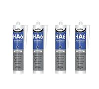 4X Bond It Clear HA6 RTV Silicone Sealant Marine Aquarium Safe Water Fish Tank