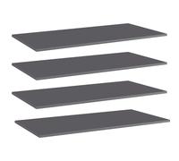 4x Bookshelf Shelves 100x50cm Engineered Wood Shelf Boards Replacement Panels