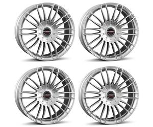 4x Borbet rims alloy rims CW3 10.5x20 ET40 5x112 sterling silver compatible with BMW X3 M X3 X4 M X4 X5 X6 X7 M X7