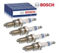 4X Bosch 0241145504 Spark Plug For BMW 3ER E30 320IS M3 2.3 M3 Evo I 2.3 II 2.5