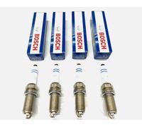 4x Bosch Double Platinum Spark Plugs For Audi A5 2.0 TFSI B9 12/16-08/19