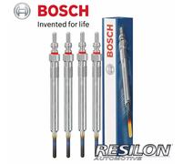 4x Bosch Glow Plugs for IVECO DAILY VI 2.3 3.0 2014-2019 Duraterm