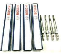 4x Bosch Glow Plugs For Mitsubishi Space Star 1.9 DI-D 07/02-12/06