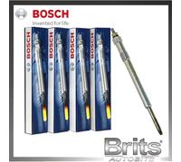 4x Bosch Glow Plugs for VW AMAROK 2.0 2010-ON 2HA 2HB S1B S6B S7A S7B