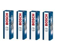 4x Bosch Spark Plugs Double Iridium Fits Alfa Romeo FR5KI332S O/E Quality
