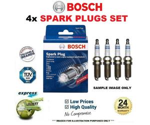 4x BOSCH SPARK PLUGS for MAZDA B-SERIE 2.2 8V 4WD 1999-2006