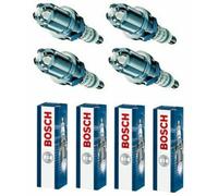 4x Bosch Spark Plugs For Skoda Octavia 1.6 FSI