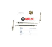 Genuine OE BOSCH F01G00000P / GLP212 Glow Plug DURATERM After Glow 5 Pack