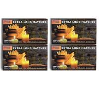 4X Boxes of Bryant & May Extra Long Matches - Bundled by GetInStyle Shop