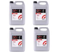 4X Brake Fluid Dot4 5L5 Litres Tank 1500 Viscosity At -40C Degrees Brembo L04050