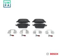4x BRAKE PAD SET DISC BRAKE 0 986 494 214 FOR FORD AUSTRALIA SEBA 2.3L 4cyl 2.5L