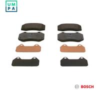 4x BRAKE PAD SET DISC BRAKE 0 986 494 551 FOR RENAULT F4R 874 2.0L 4cyl