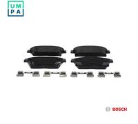 4x BRAKE PAD SET DISC BRAKE 0 986 494 657 FOR CADILLAC VAUXHALL ZAFIRA/Mk/III