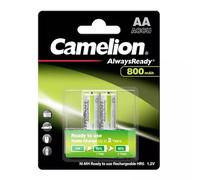 4x Camelion AlwaysReady AAA 800mAh Ni-MH Rechargeable Batteries 1.2V