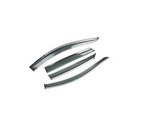 4X Car Side Window Visor for VW ID.7 2024-2026 ID7 ID 7 Rain Windshield Smoke Guard Cover Deflector Accessories
