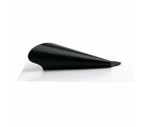 4x Carbon Fiber Car Door Handle Protector Film Stickers | 3D Textured Anti-Scratch Vinyl Wrap | for Cup Area | universality Fit Exterior Moulding Trim Accessories | Black